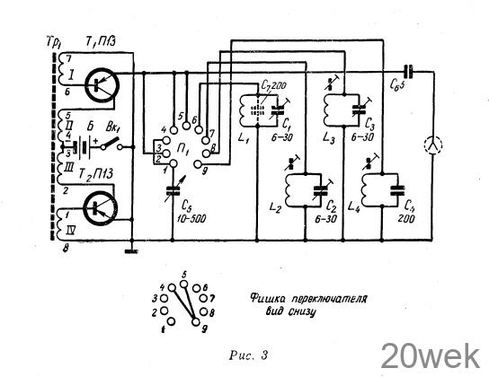 Сигнал-генератор с контурами ударного возбуждения