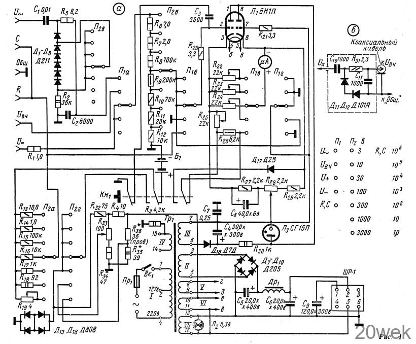 ЛАМПОВЫЙ ВОЛЬТОММЕТР