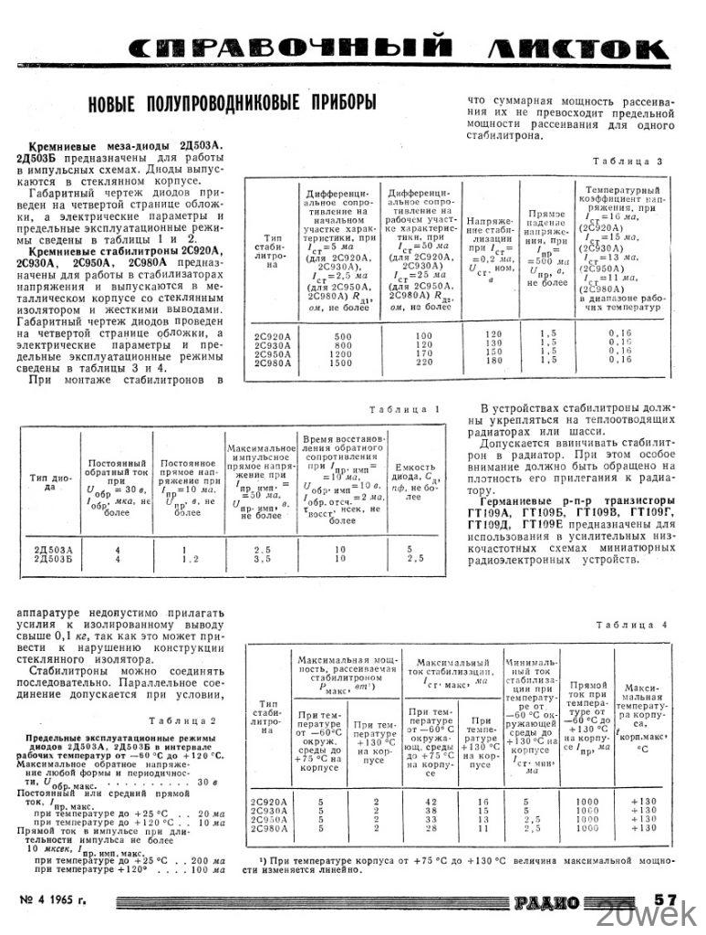 НОВЫЕ ПОЛУПРОВОДНИКОВЫЕ ПРИБОРЫ