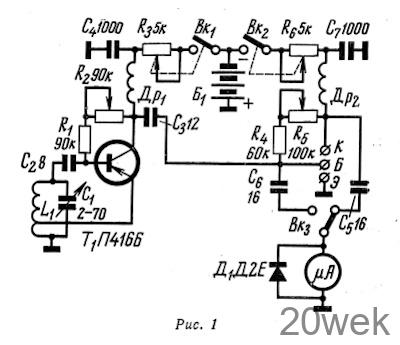 ИЗМЕРИТЕЛЬ ЧАСТОТНЫХ ХАРАКТЕРИСТИК ТРАНЗИСТОРОВ
