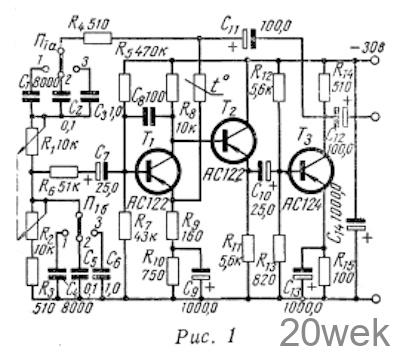 RC генератор звуковых частот