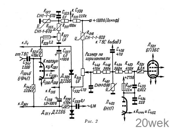 МОДЕРНИЗАЦИЯ ТЕЛЕВИЗОРОВ УНТ-47 и УНТ-59