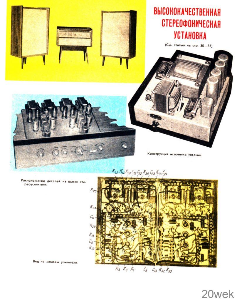 ВЫСОКОКАЧЕСТВЕННАЯ СТЕРЕОФОНИЧЕСКАЯ УСТАНОВКА