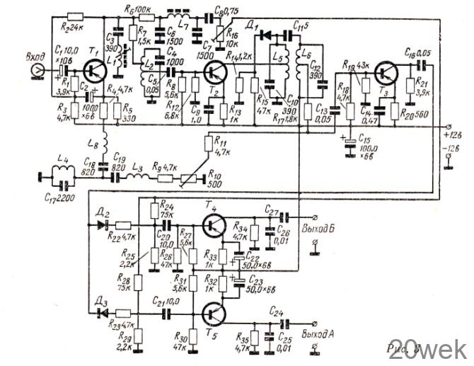 Стереодешифратор фирмы RCA