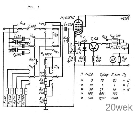 Комбинированный измерительный прибор