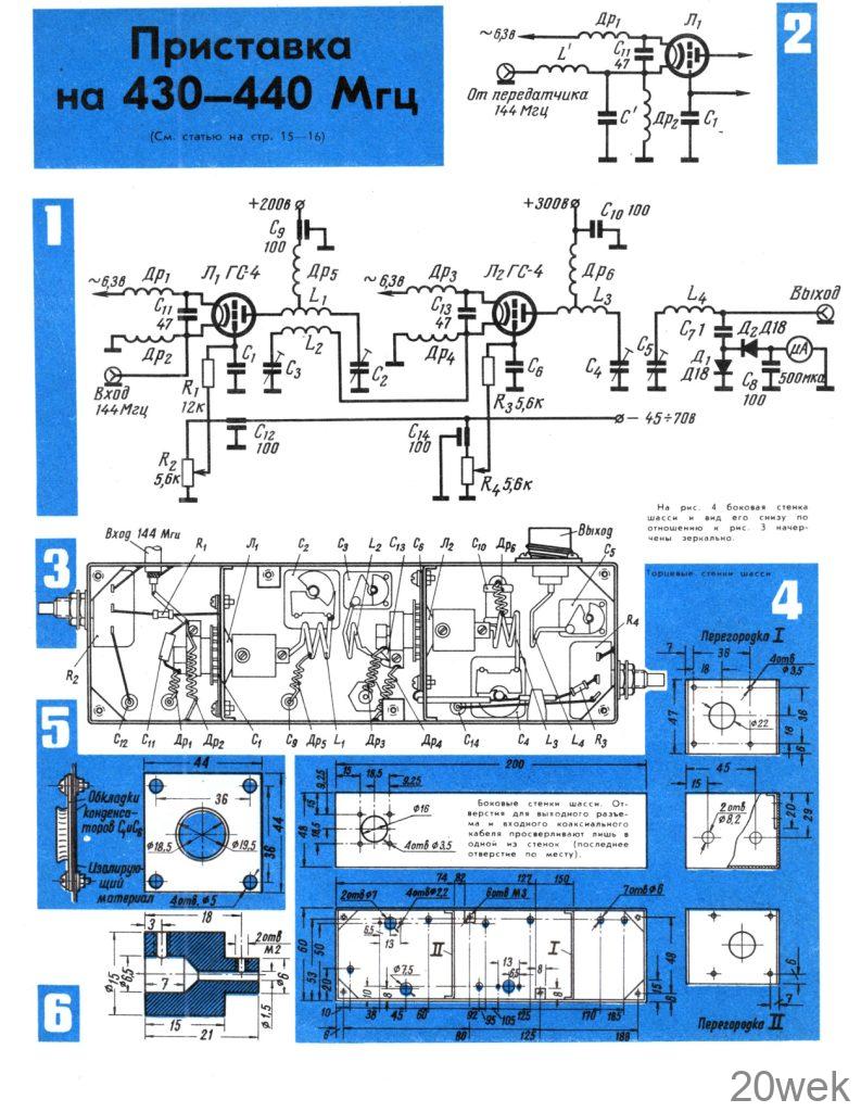 Приставка на 430—440 Мгц