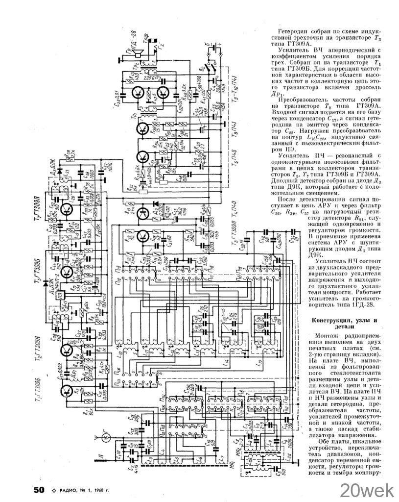 Переносной радиоприемник «МЕРИДИАН»