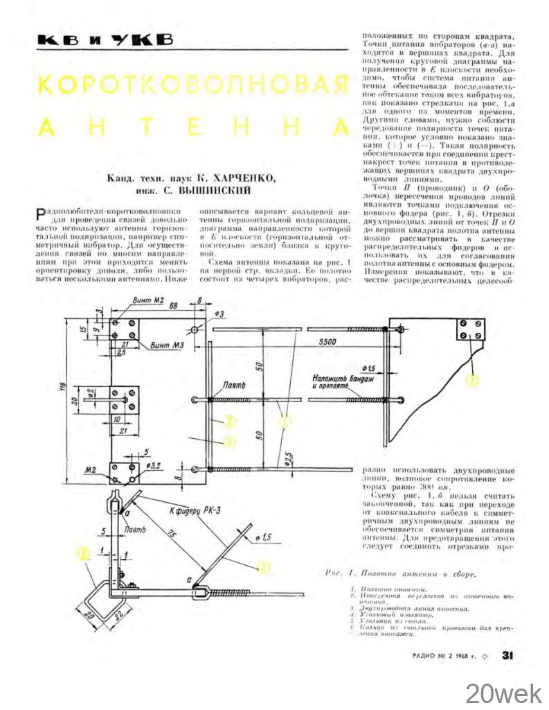 Коротковолновая антенна
