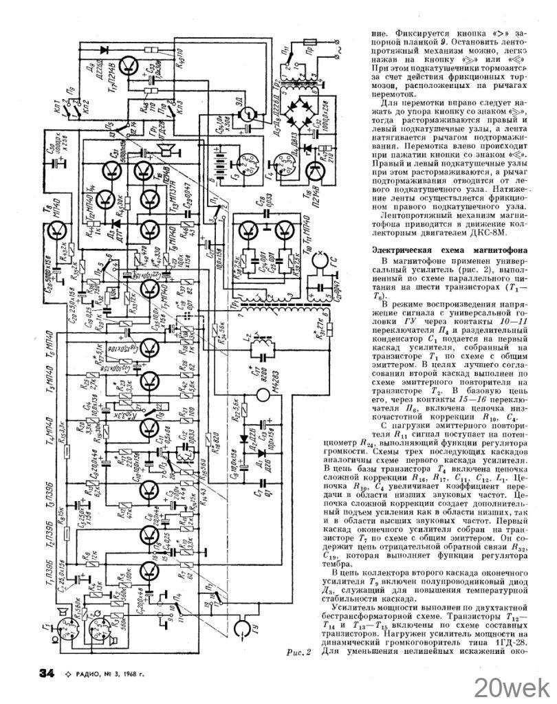 МАГНИТОФОН «РОМАНТИК»
